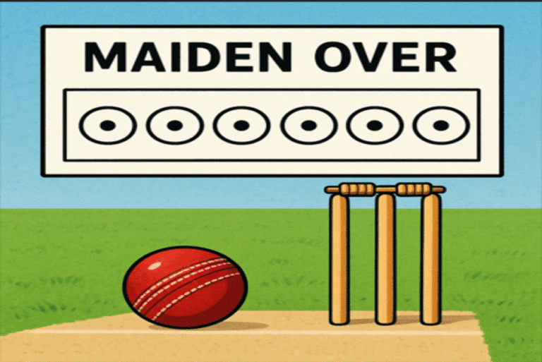 what is maiden over in cricket