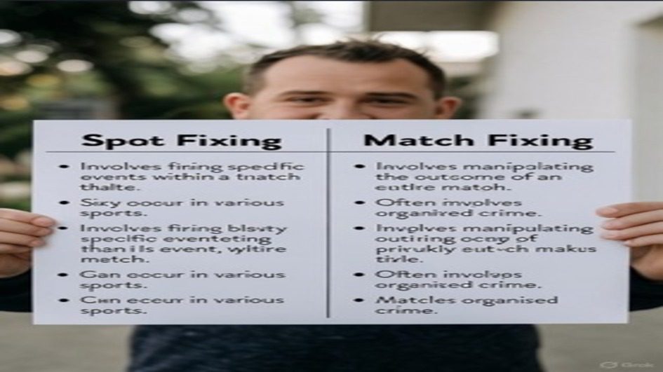 what is spot fixing in cricket