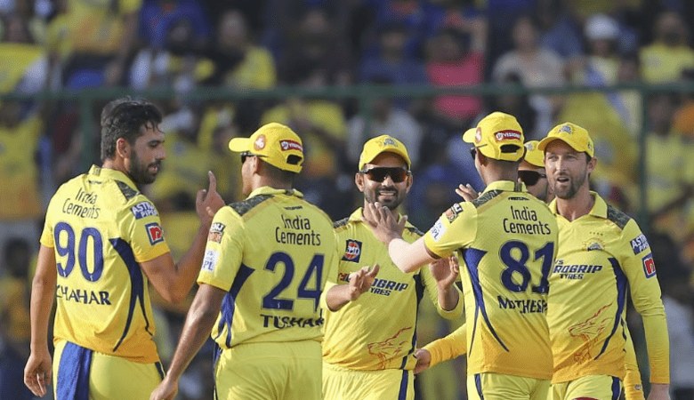 highest csk score in ipl