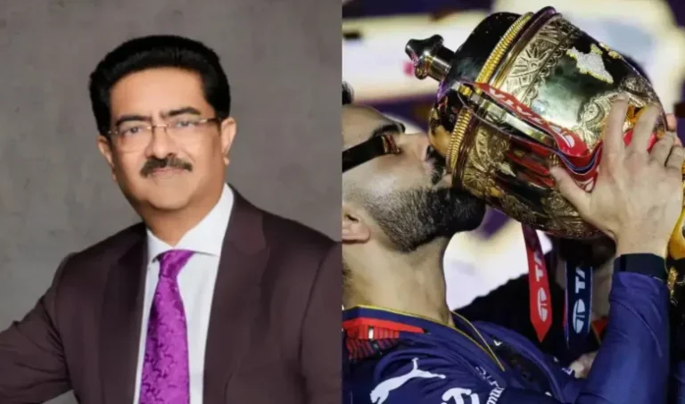 Royal Challengers Bengaluru RCB players with IPL trophy in 2026