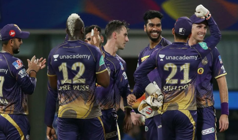 kkr highest score in ipl