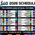 the hundred schedule