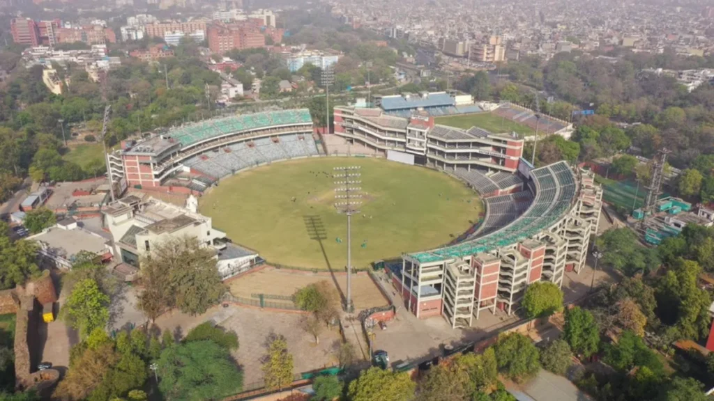 Arun Jaitley Stadium Delhi aerial view - Afghanistan vs India T20I Schedule 2026