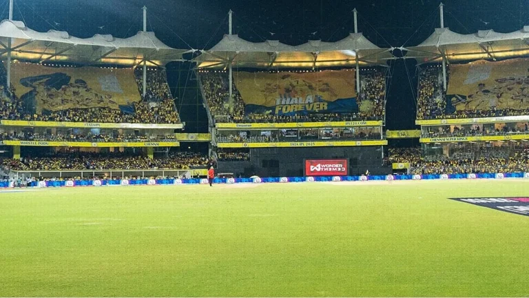 Chepauk stadium packed with passionate Chennai fans waving flags - BBL Chennai opener tickets