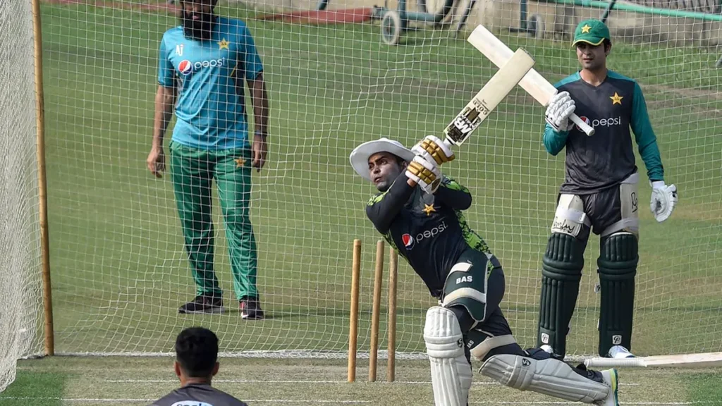 Pakistan vs Sri Lanka Test series squads: Pakistan batter practises in the nets