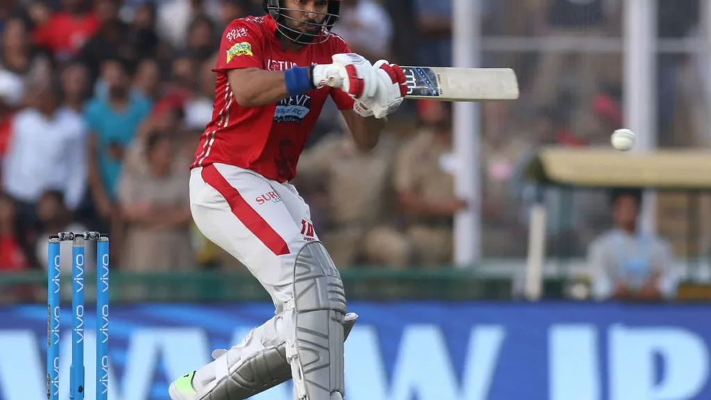 Yuvraj Singh batting in the IPL, the only player with two hat tricks in a single season in hat trick in ipl history
