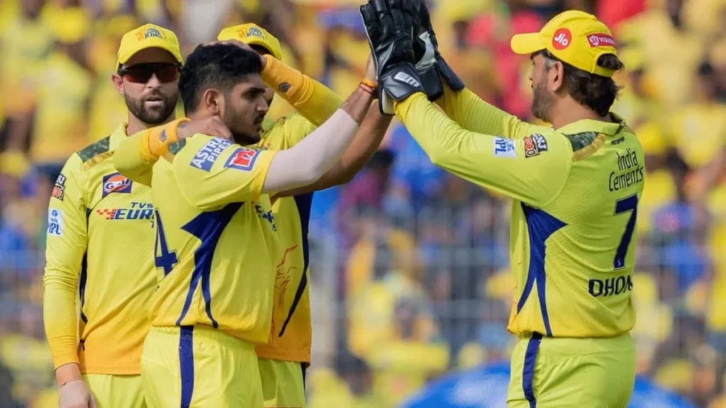 MS Dhoni IPL future: Chennai Super Kings players celebrating on the field
