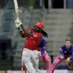 Chris Gayle 99 runs in IPL