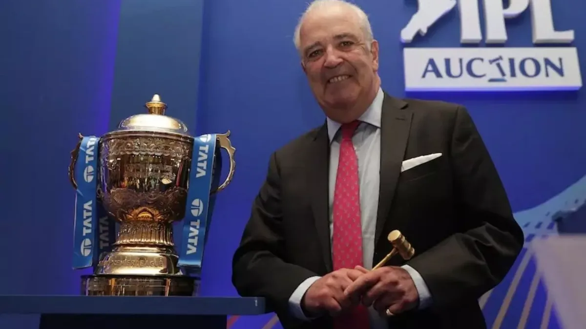 IPL auctioneer Hugh Edmeades in the ipl 2027 auction india story