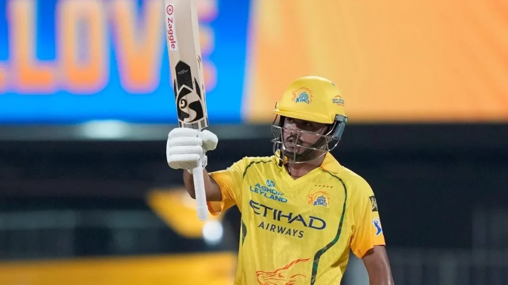 Ayush Mhatre, tenth on the youngest player in IPL history list, playing for Chennai Super Kings
