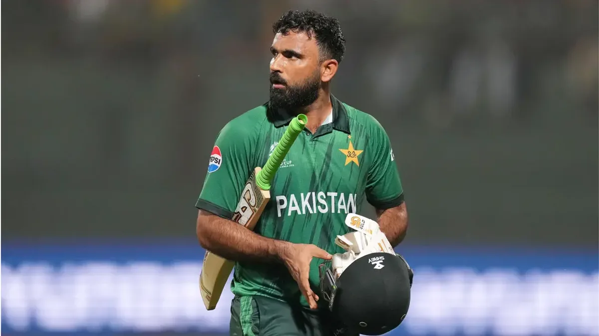Fakhar Zaman batting as part of the Desert Vipers ILT20 2026 squad