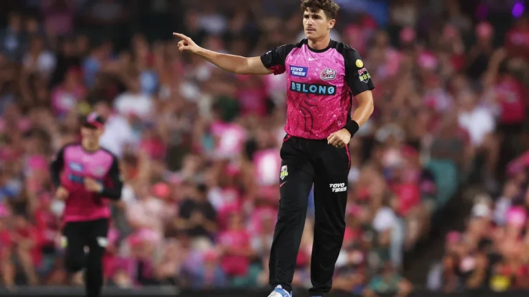 sydney sixers bbl 2026-27 squad - team celebration at the SCG