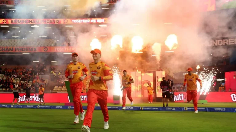 Birmingham Phoenix players walk out for the Hundred 2027 retention window season