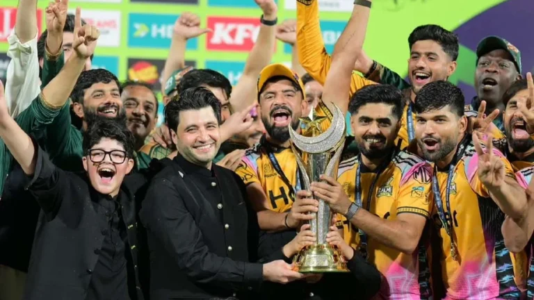 Peshawar Zalmi lift the trophy as PSL 2027 dates are confirmed