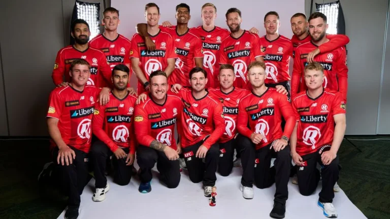 melbourne renegades bbl 2026-27 squad - team training session in red kit