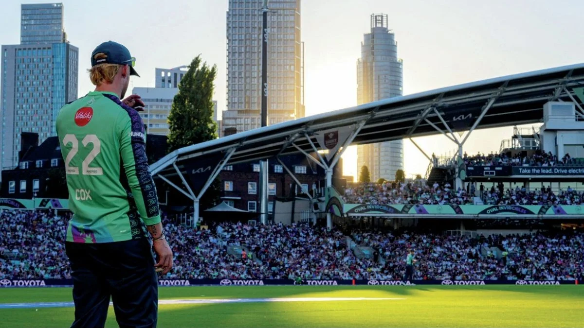 Kia Oval crowd during the Hundred 2027 retention window news period