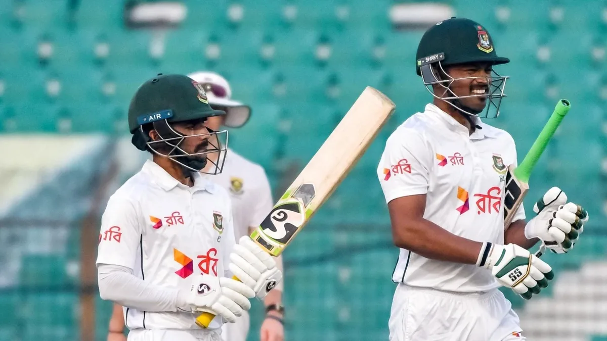 Bangladesh batters in whites before the Bangladesh vs West Indies head to head Test series