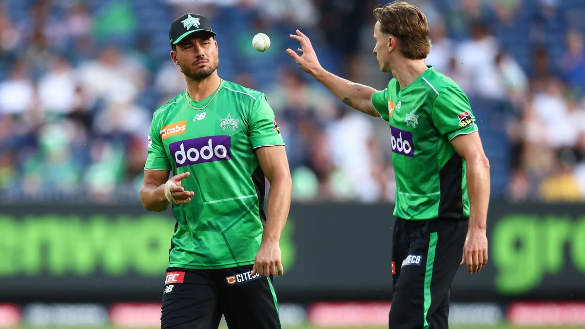 Melbourne Stars BBL 2026-27 squad captain Marcus Stoinis in action for the Stars