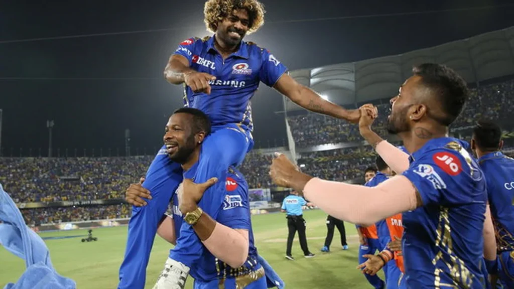Mahela Jayawardene Mumbai Indians - Kieron Pollard and Lasith Malinga in the Mumbai Indians dugout during IPL 2026